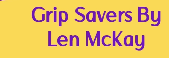 Hole Sponsor  - Grip Savers By Len McKay - Logo