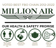 Gold - Million Air - Logo