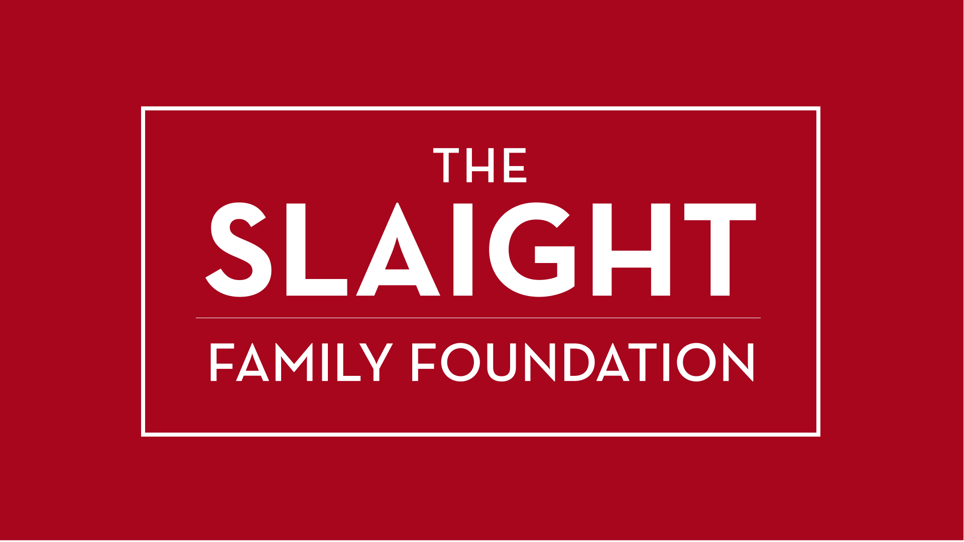 Slaight Family Foundation