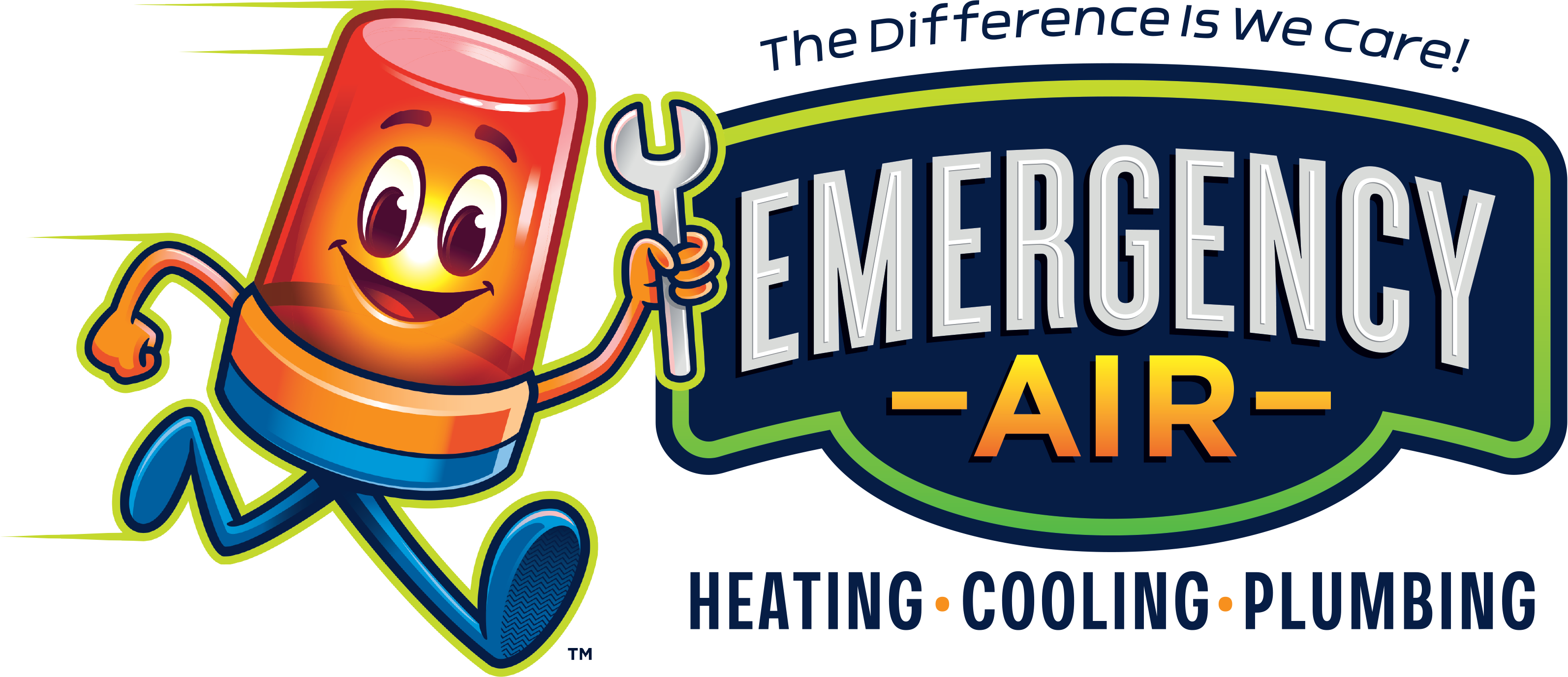 Inferno Sponsorship Package - Emergency Air - Heating, Cooling, Plumbing - Logo