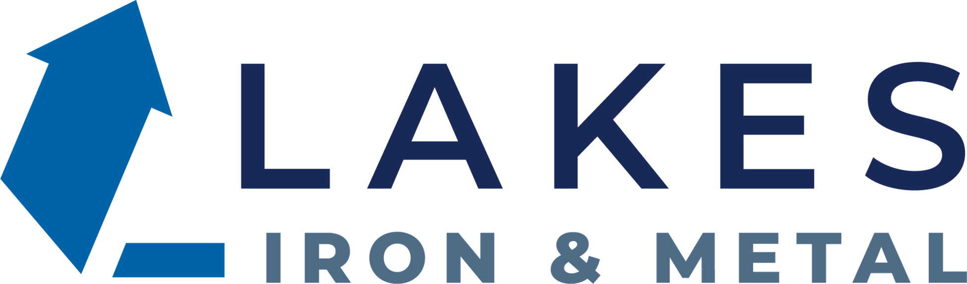 Driving Range Sponsor - Lakes Iron and Metal - Logo
