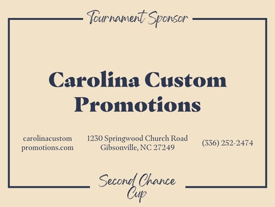 Tournament Sponsor - Carolina Custom Promotions - Logo