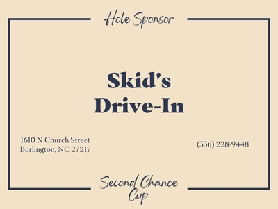Hole Sponsor - Skid's Drive-In - Logo