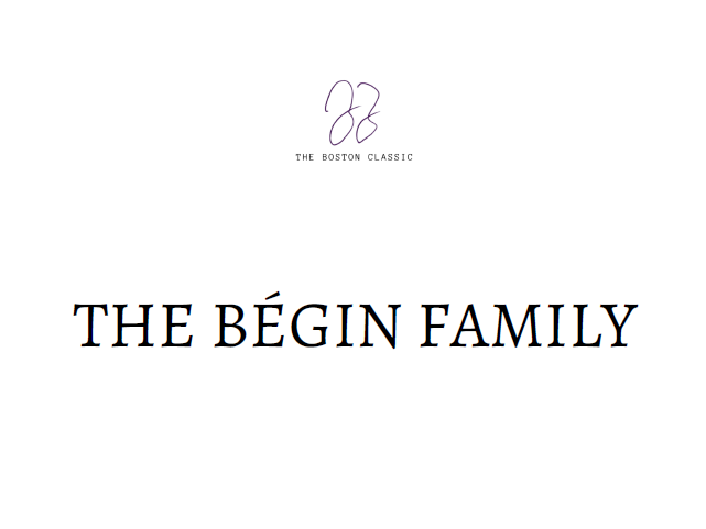 Hole Sponsors - The Begin Family  - Logo