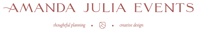 Hole Sponsors - Amanda Julia Events - Logo