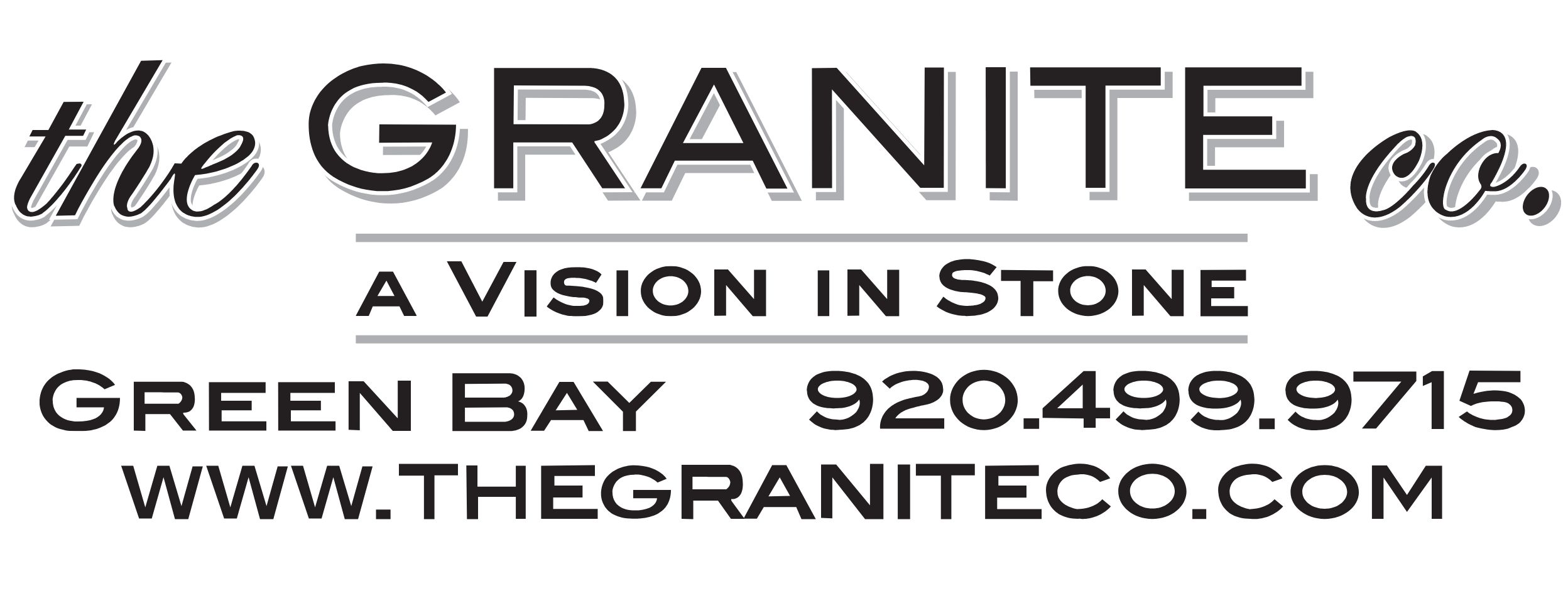 Dinner Sponsor - The Granite Company - Logo