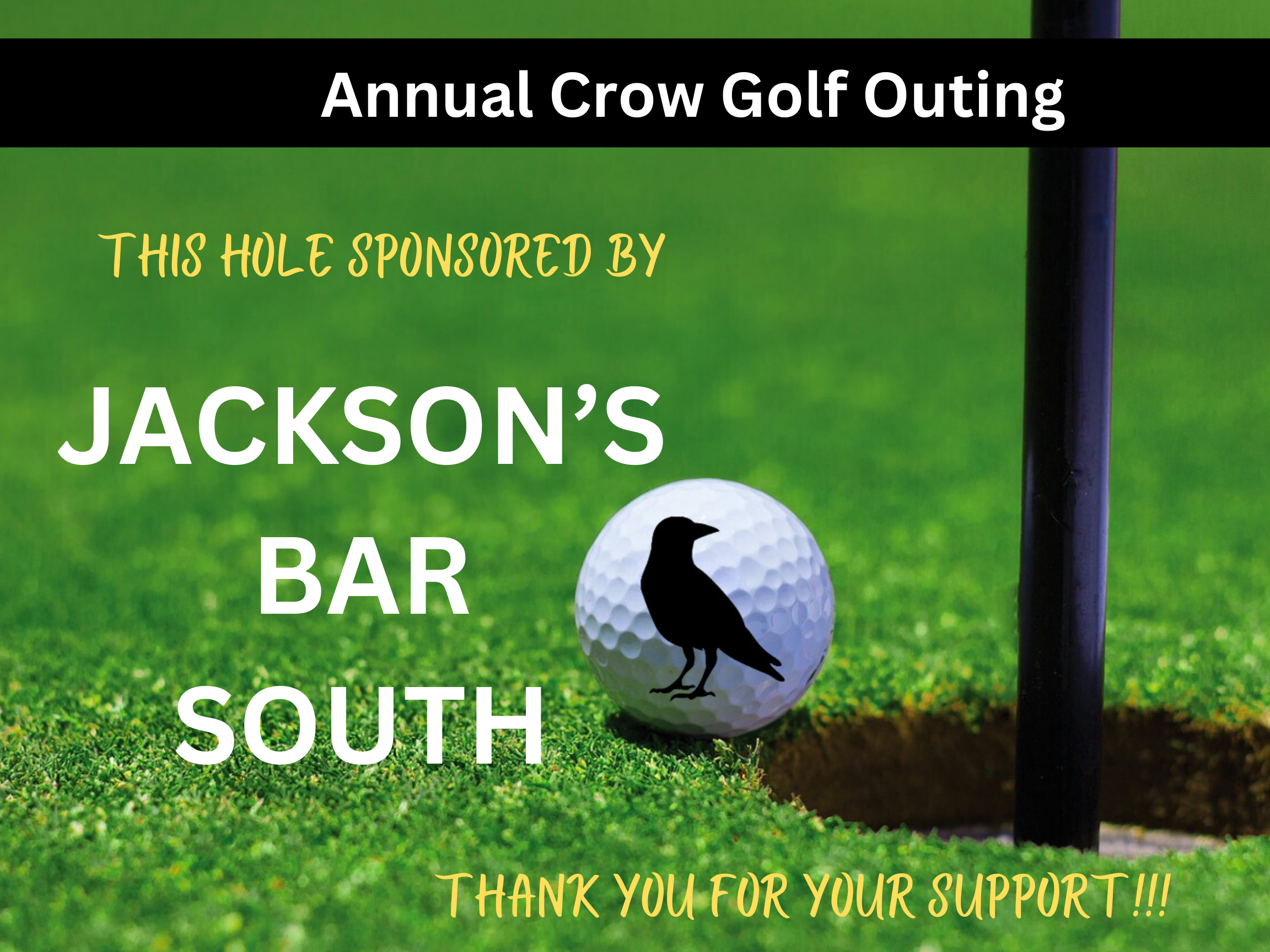 Hole Sponsorship - Sarah & Jeremy Jackson - Logo