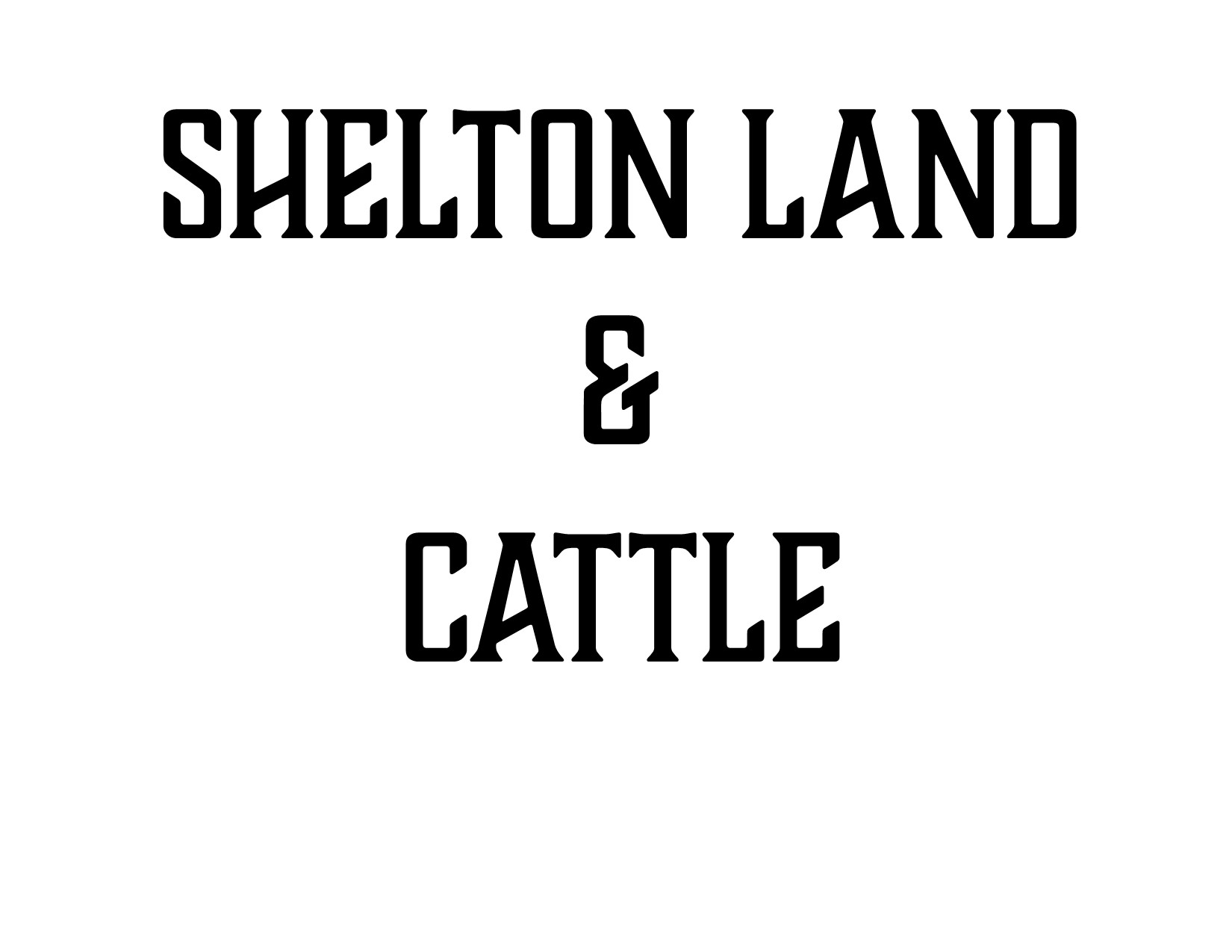 Hole Sponsor - Shelton Land & Cattle - Logo