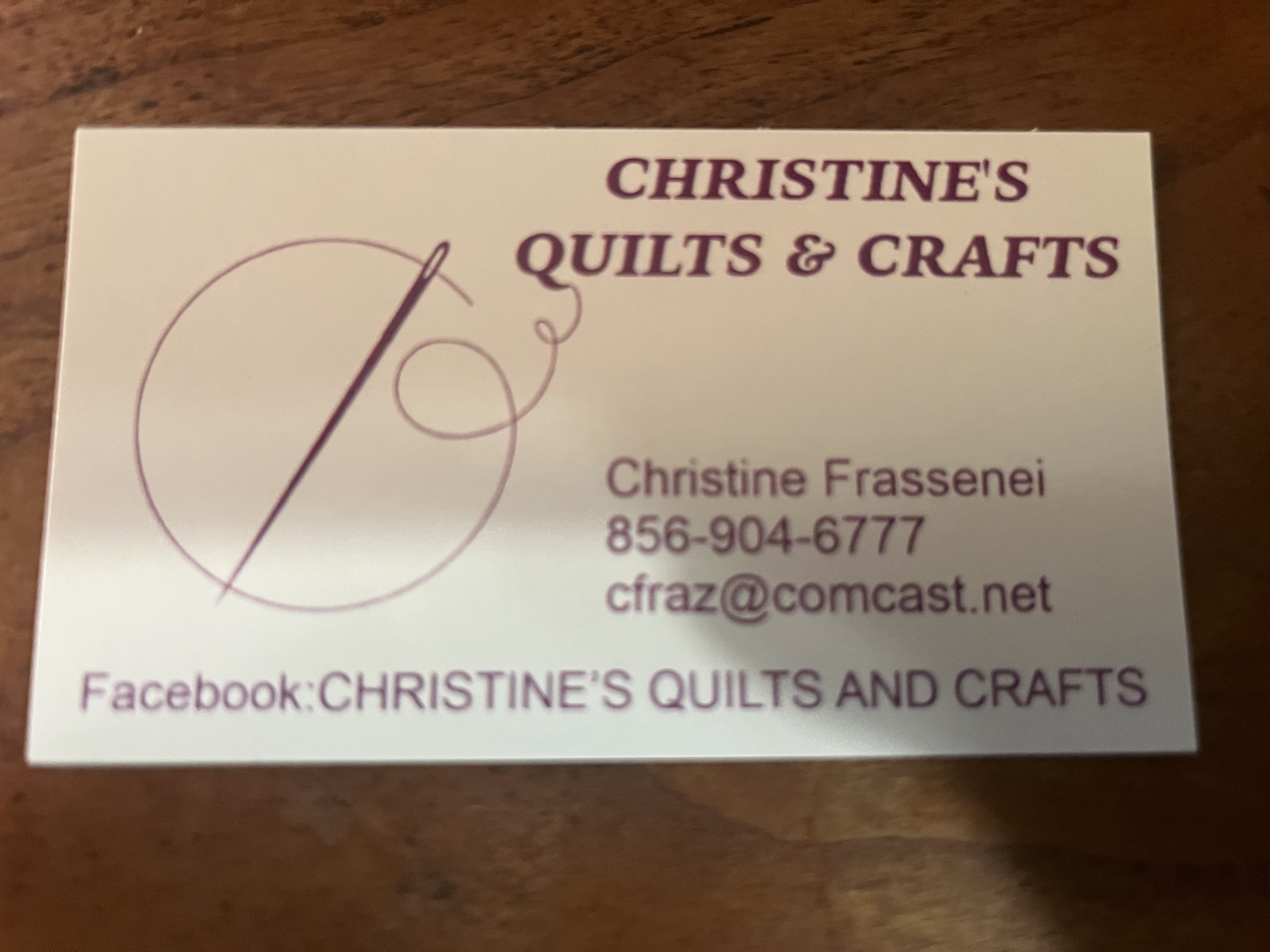 Christine's Quilts and Crafts