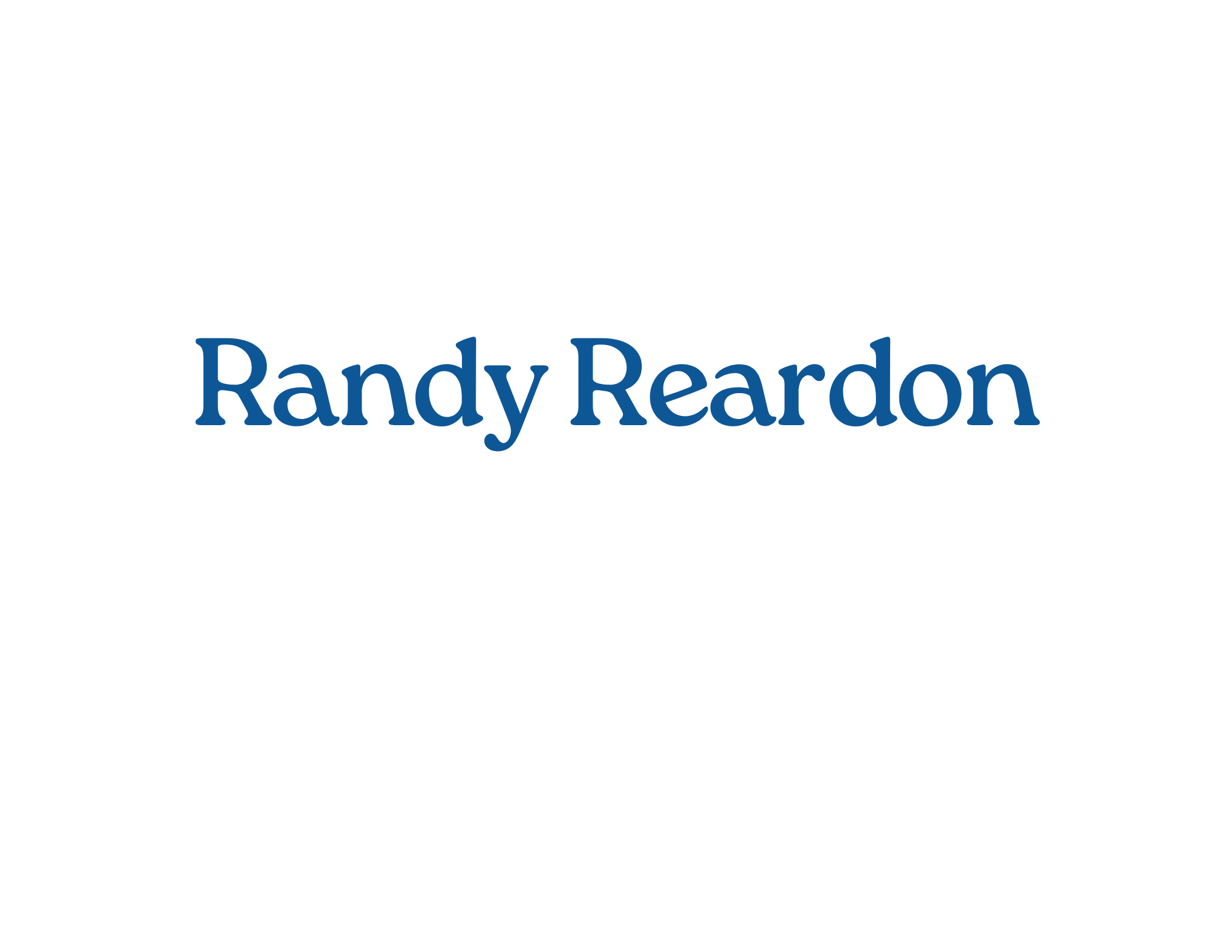 Cart Sponsor - Randy Reardon - Logo