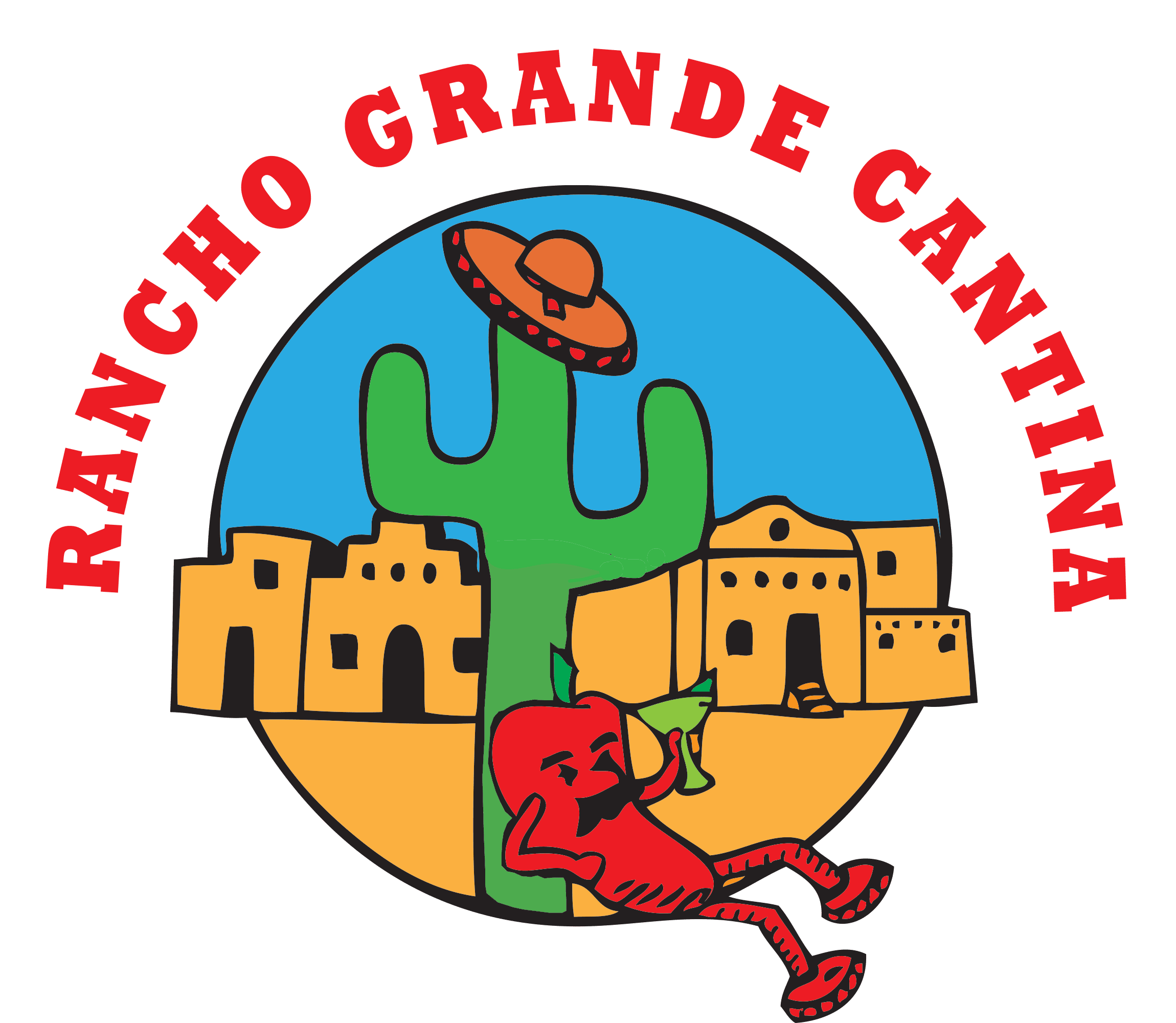 BLUE JAY ALL-PRO SPONSORSHIP - Rancho Grande Cantina - Logo