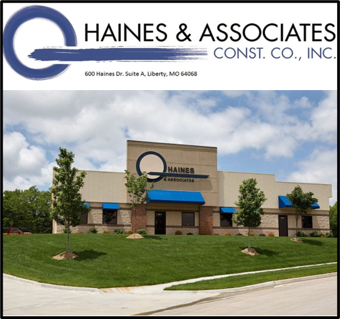 BLUE JAY HALL OF FAMER SPONSORSHIP - HAINES & ASSCOCIATES CONTRUCTION - Logo
