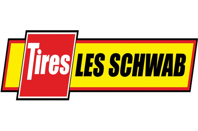 Hand Toss Sponsor - Les Schwab Tire Center - Logo