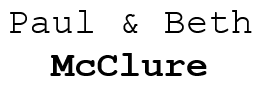 Sponsor - Paul & Beth McClure - Logo