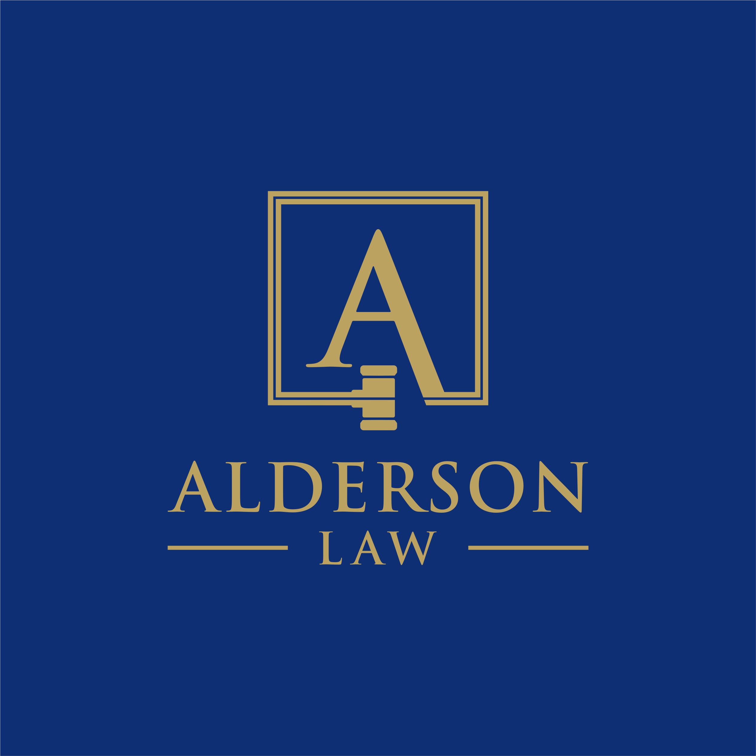 Tiger Sponsor- 1 Team and Hole - Alderson Law - Logo
