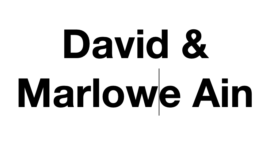 David & Marlowe Ain