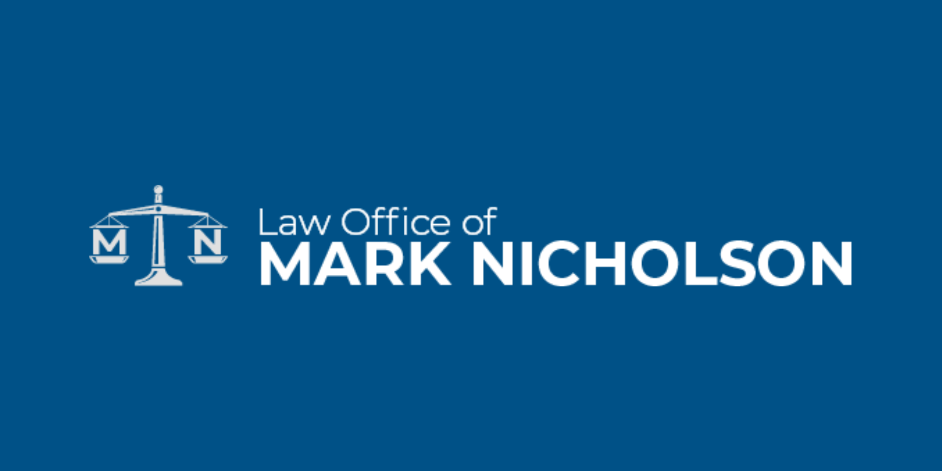Hole Sponsor - Law Office of Mark Nicholson - Logo