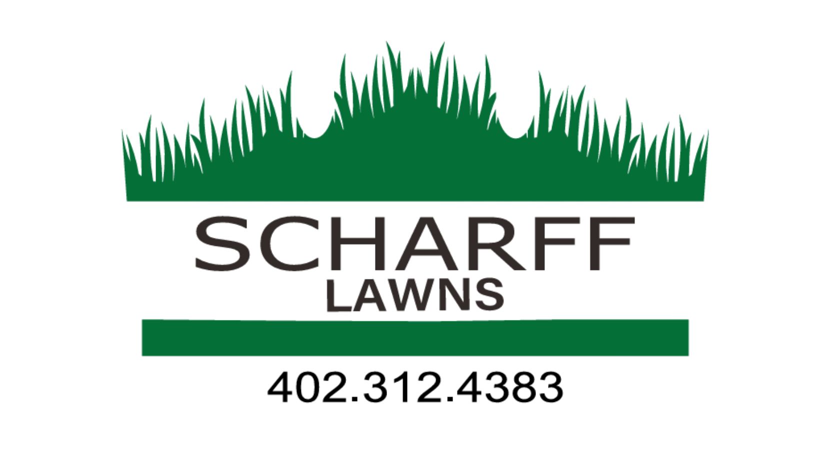 Hole Sponsor - Scharff Lawns - Logo