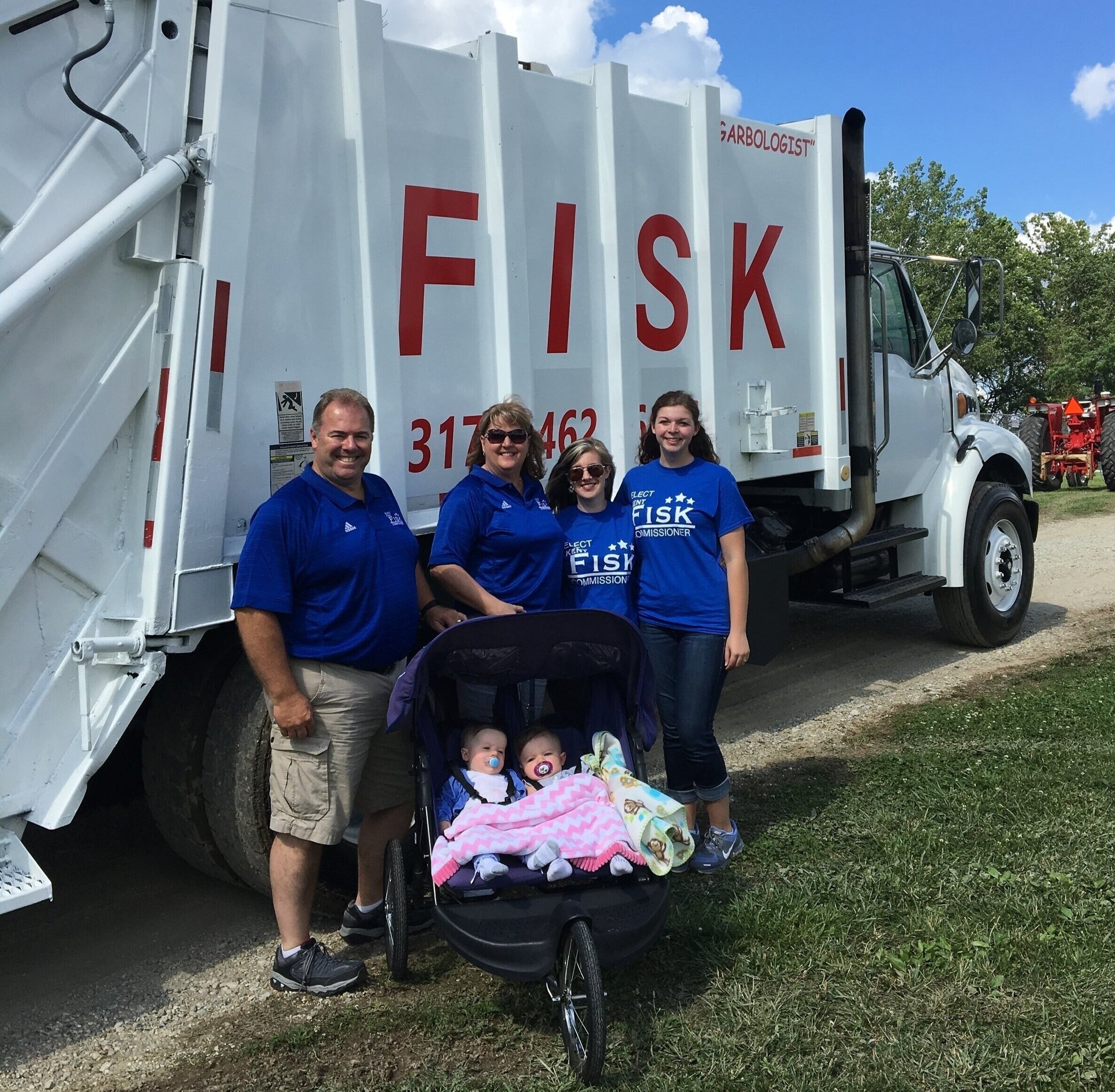 Hole Sponsor - Fisk Sanitation Services - Logo
