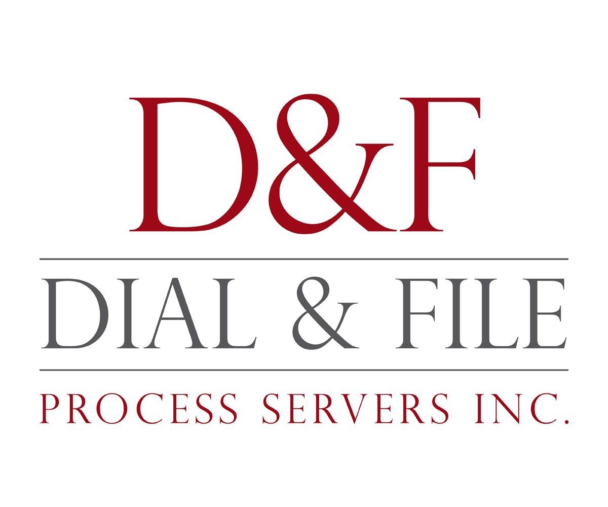 DIAMOND SPONSOR - Dial and File Process Servers Inc. - Logo