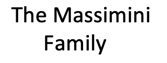 Hole Sponsor - The Massimini Family - Logo