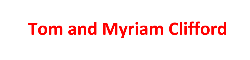 Tom and Myriam Clifford