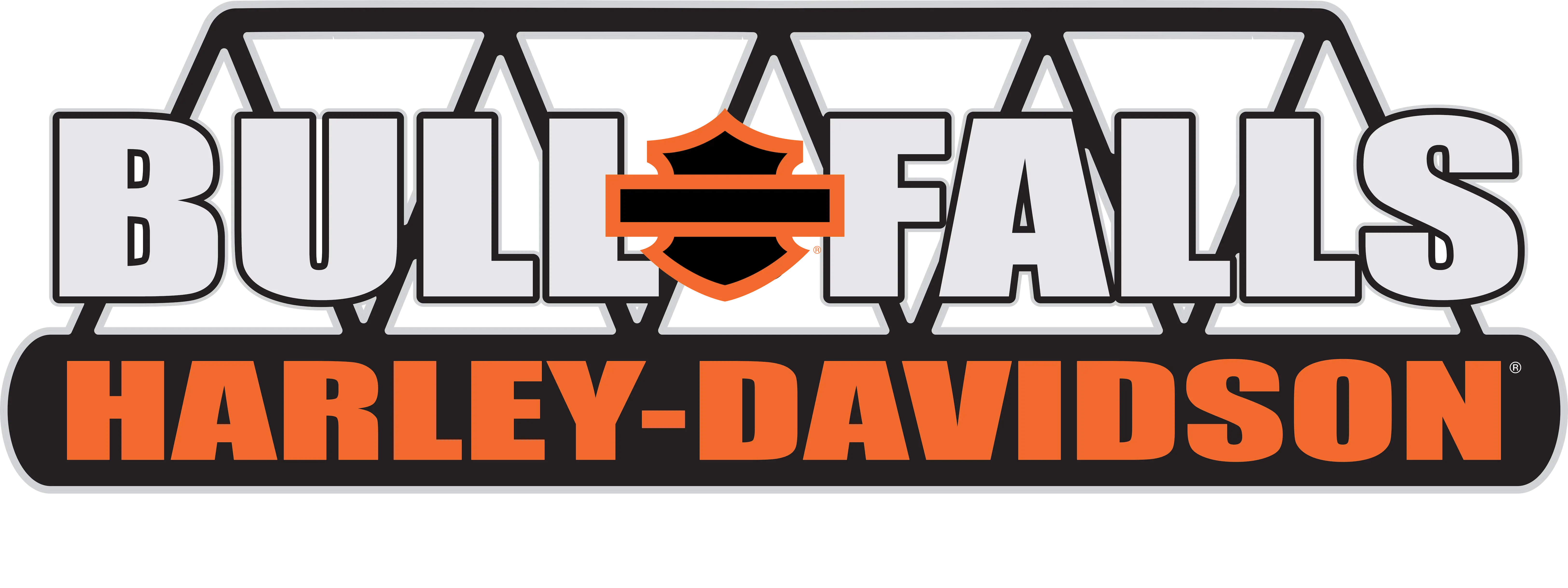 Beer Hole Sponsor - Bull Falls Harlery Davidson - Logo