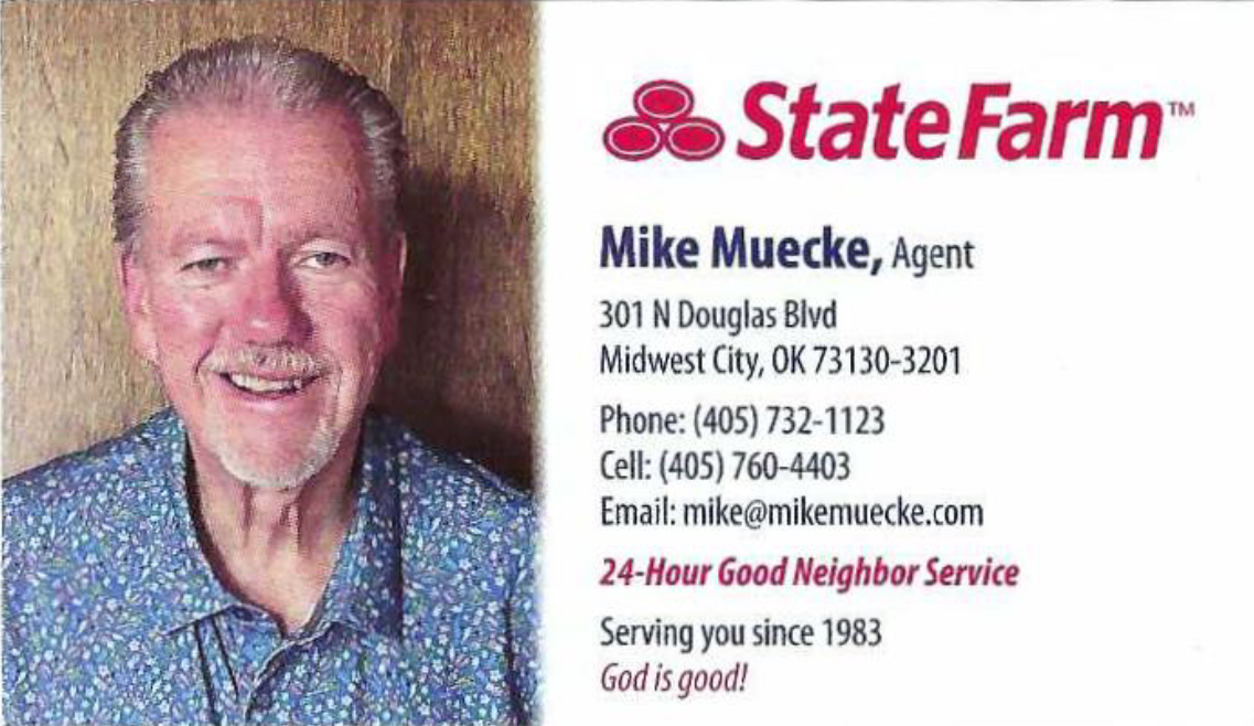 Shared Hole Sponsor - Mike Muecke State Farm - Logo