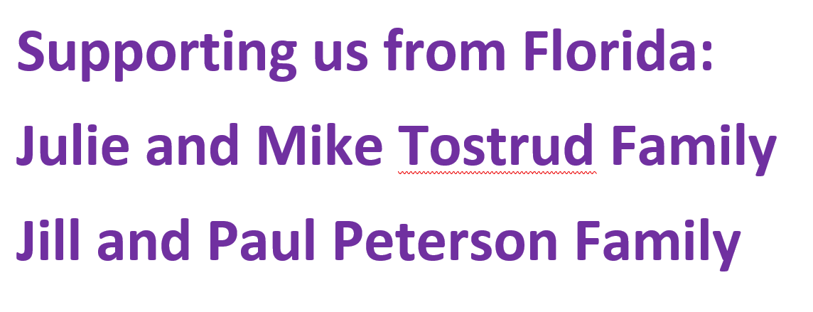 Peterson & Tostrud Families