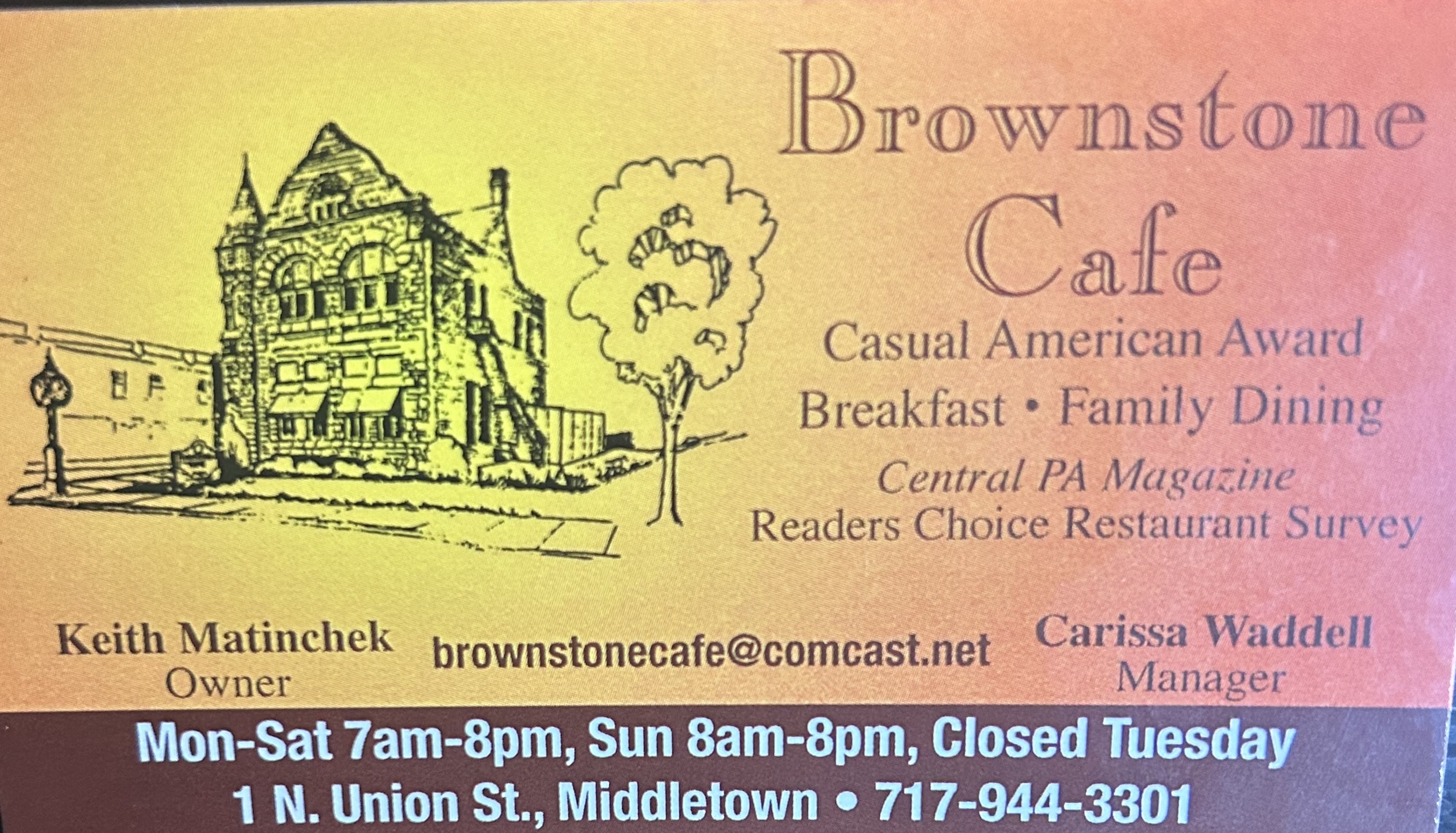 Brownstone Cafe 
