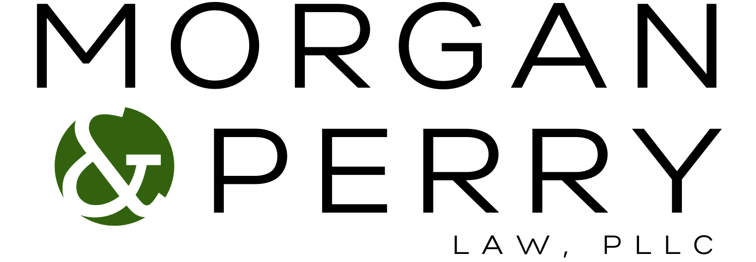 Bottle Service - Morgan Perry Law  - Logo