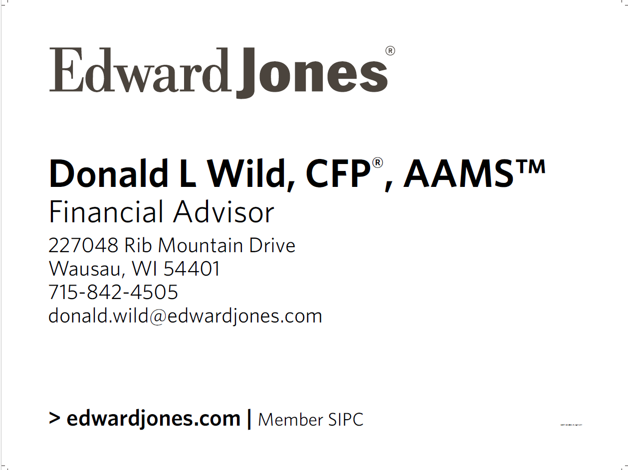 Edward Jones - Don Wild, CFP, AAMS
