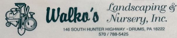 Hole Sponsor - Walko's Landscaping - Logo