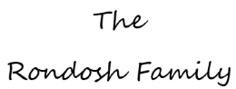 Silver Sponsor - The Rondosh Family - Logo