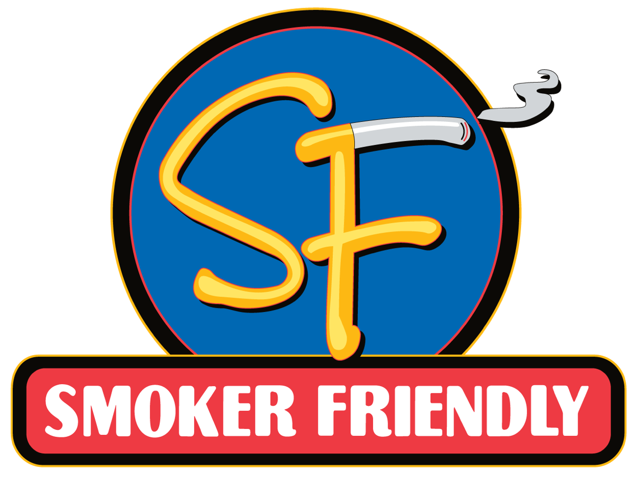 Hole Sponsor - Smoker Friendly  - Logo