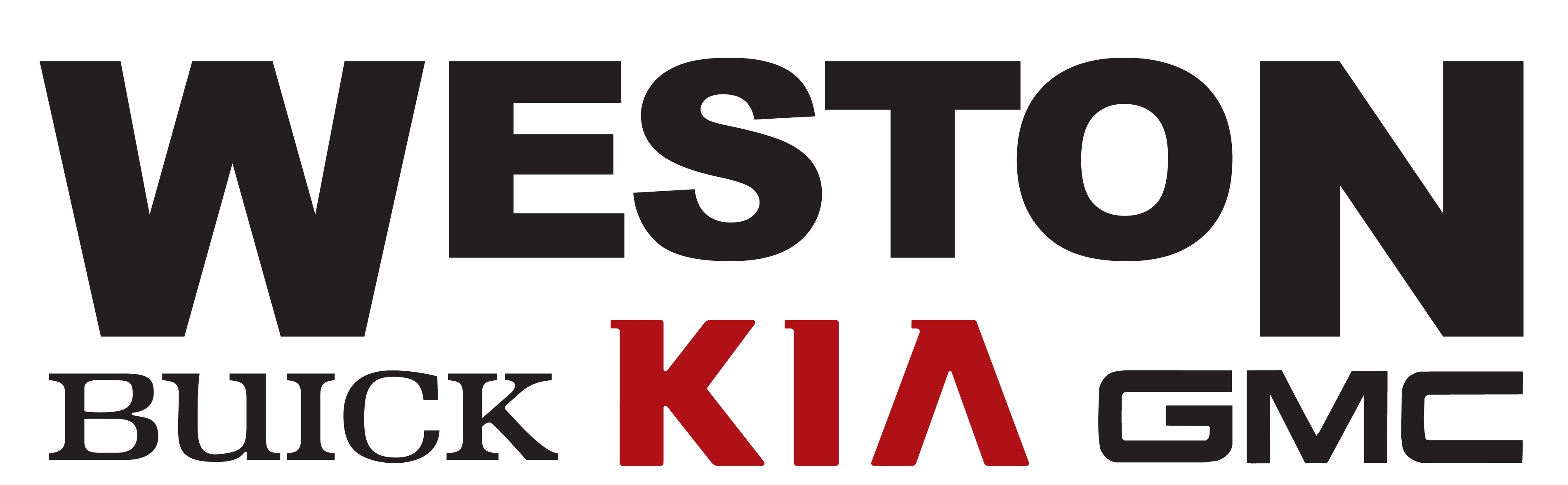 Tee Sponsor with Foursome - Weston KIA Buick GMC - Logo