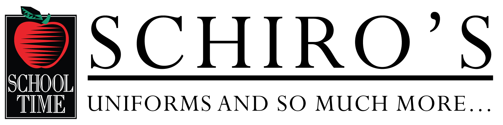 Principal's Lounge Sponsor - SCHIRO'S SCHOOL TIME - Logo