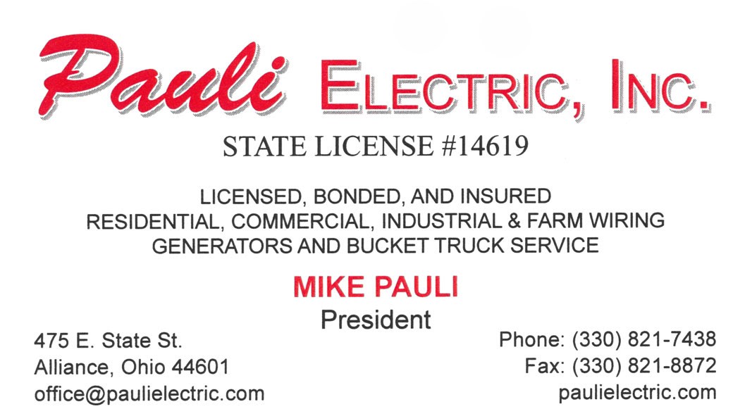 Pauli Electric, Inc.