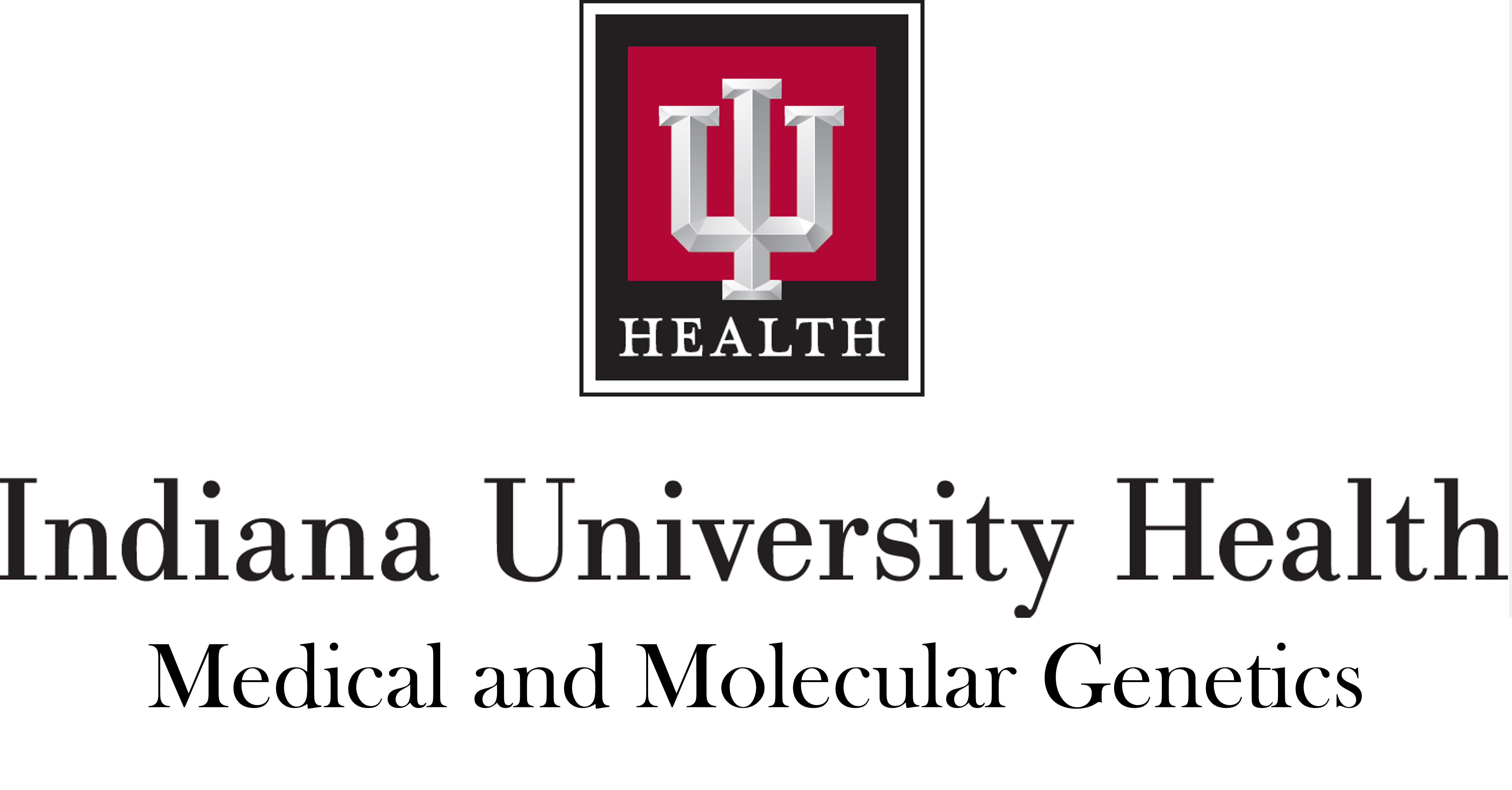 Hole Sponsor - IU Health Medical and Molecular Genetics - Logo