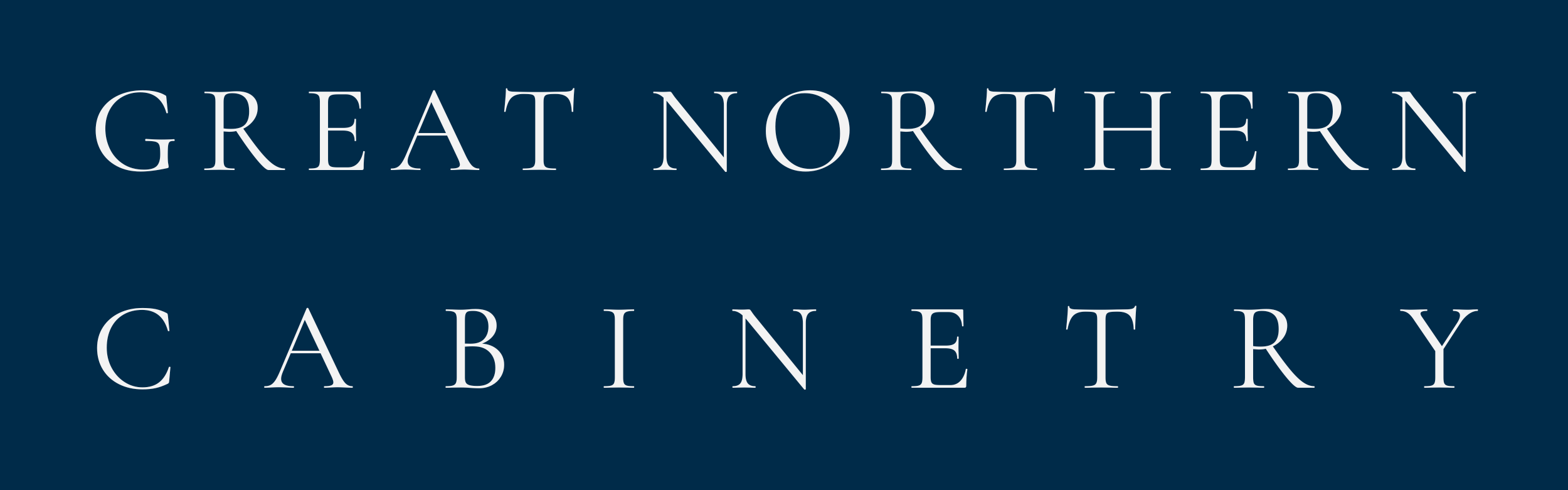 Major Raffle Sponsor - Great Northern Cabnitry - Logo