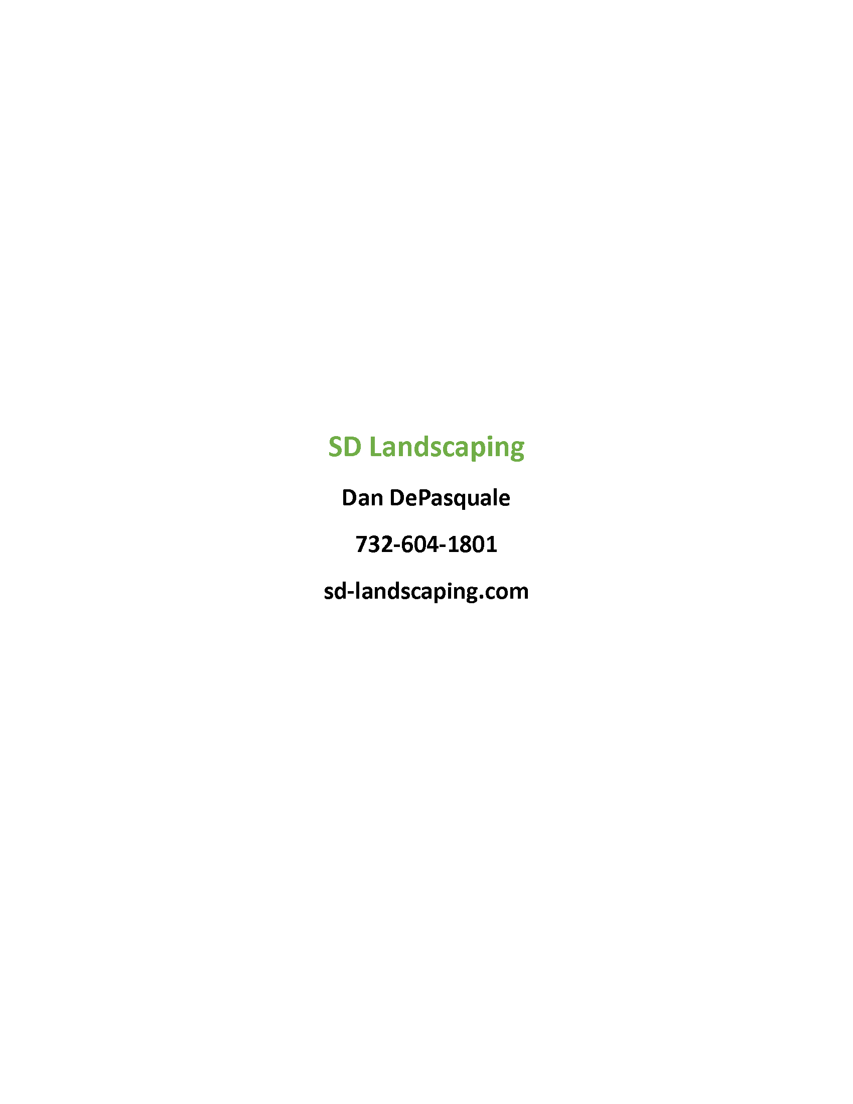 SD Landscaping