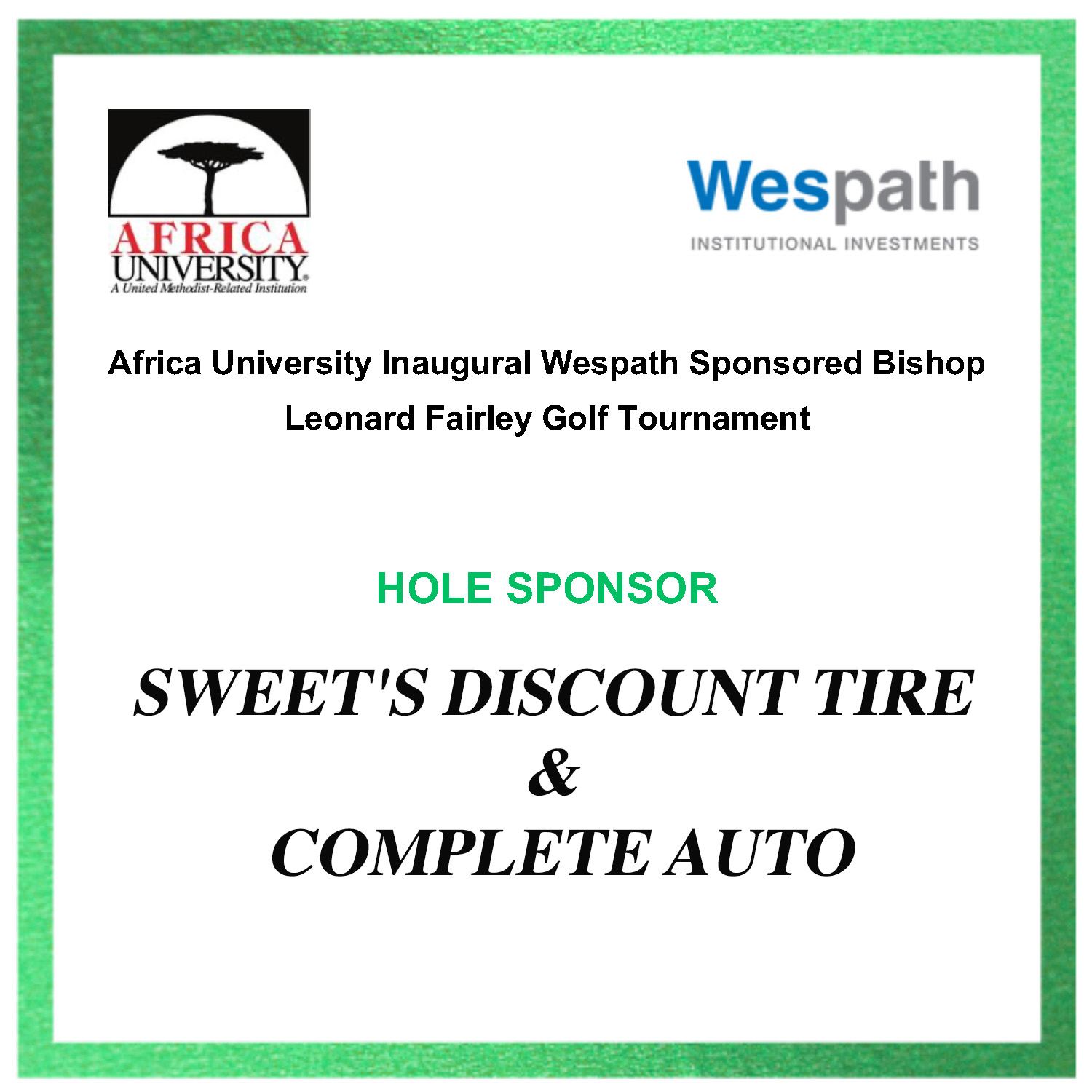 Sweet's Discount Tire & Complete Auto