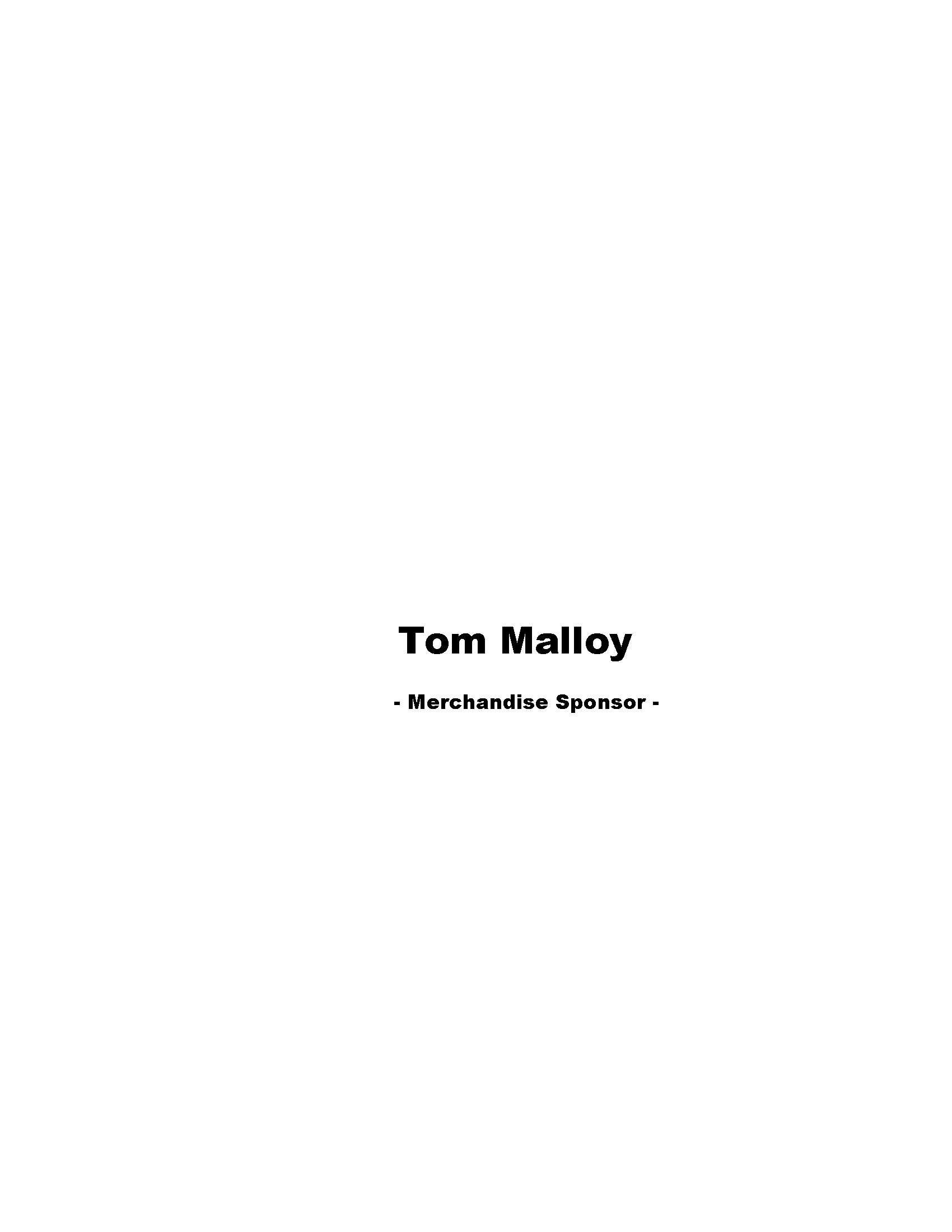 Tom Malloy