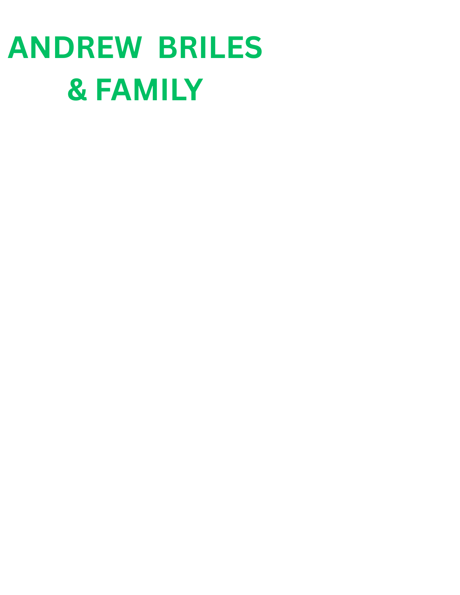 Silver Sponsor - Andrew Briles & Family - Logo