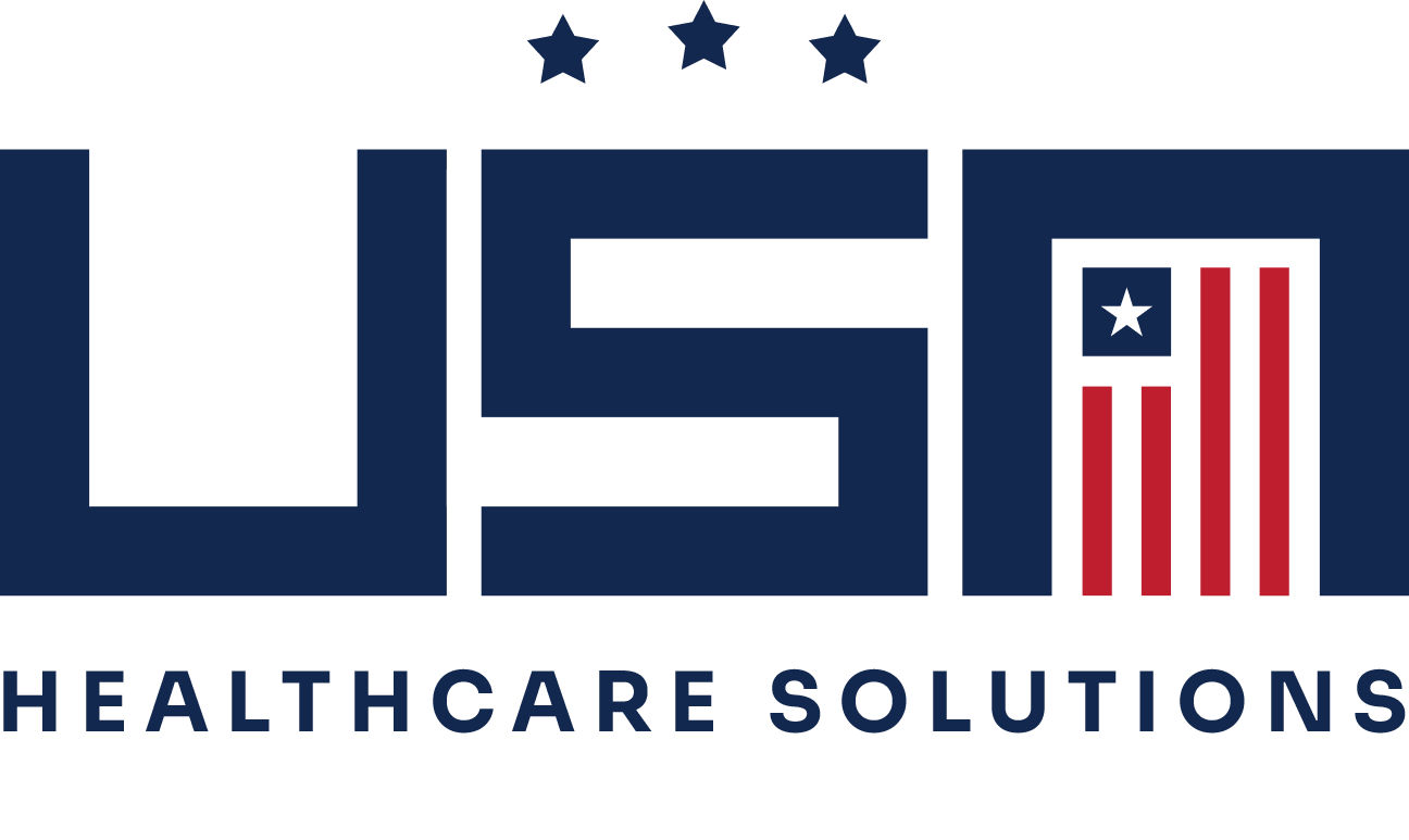 Tee Sign Sponsor - USA Healthcare Solutions - Logo