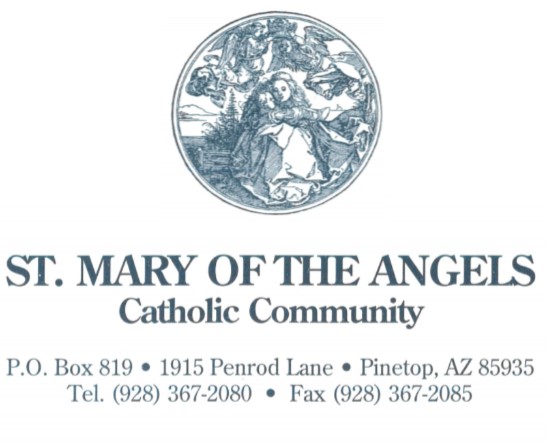 $100 Hole Sponsor - St. Mary of the Angels - Logo