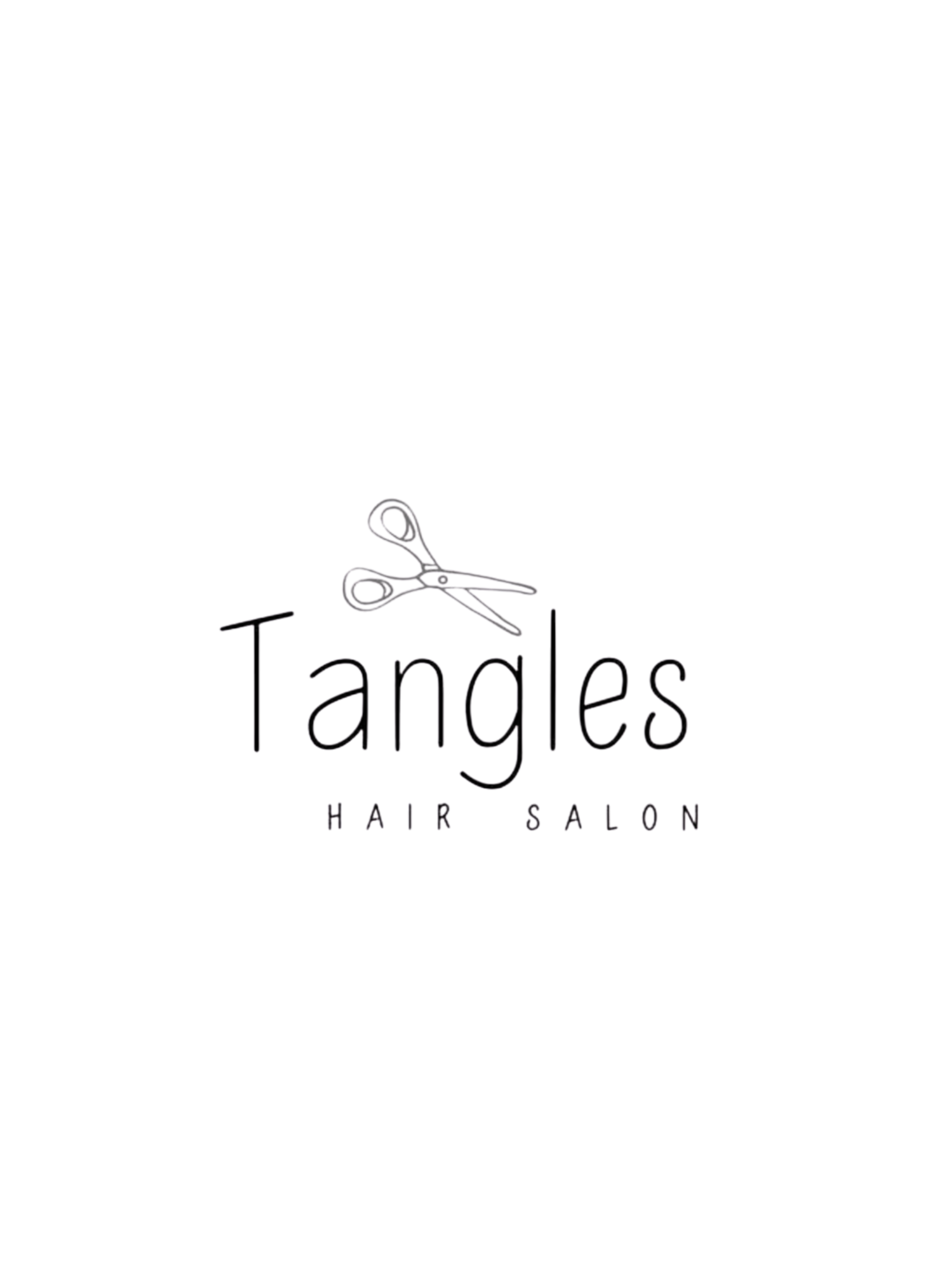 Hole Sponsors - Tangles Hair Salon - Logo
