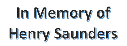 In Memory of Henry Saunders