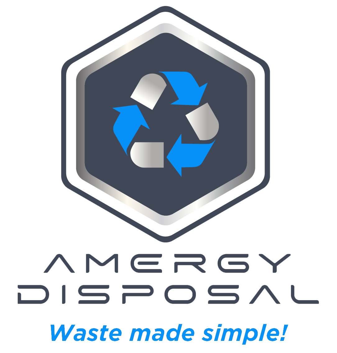 Driving Range Sponsor - Amergy Disposal - Logo