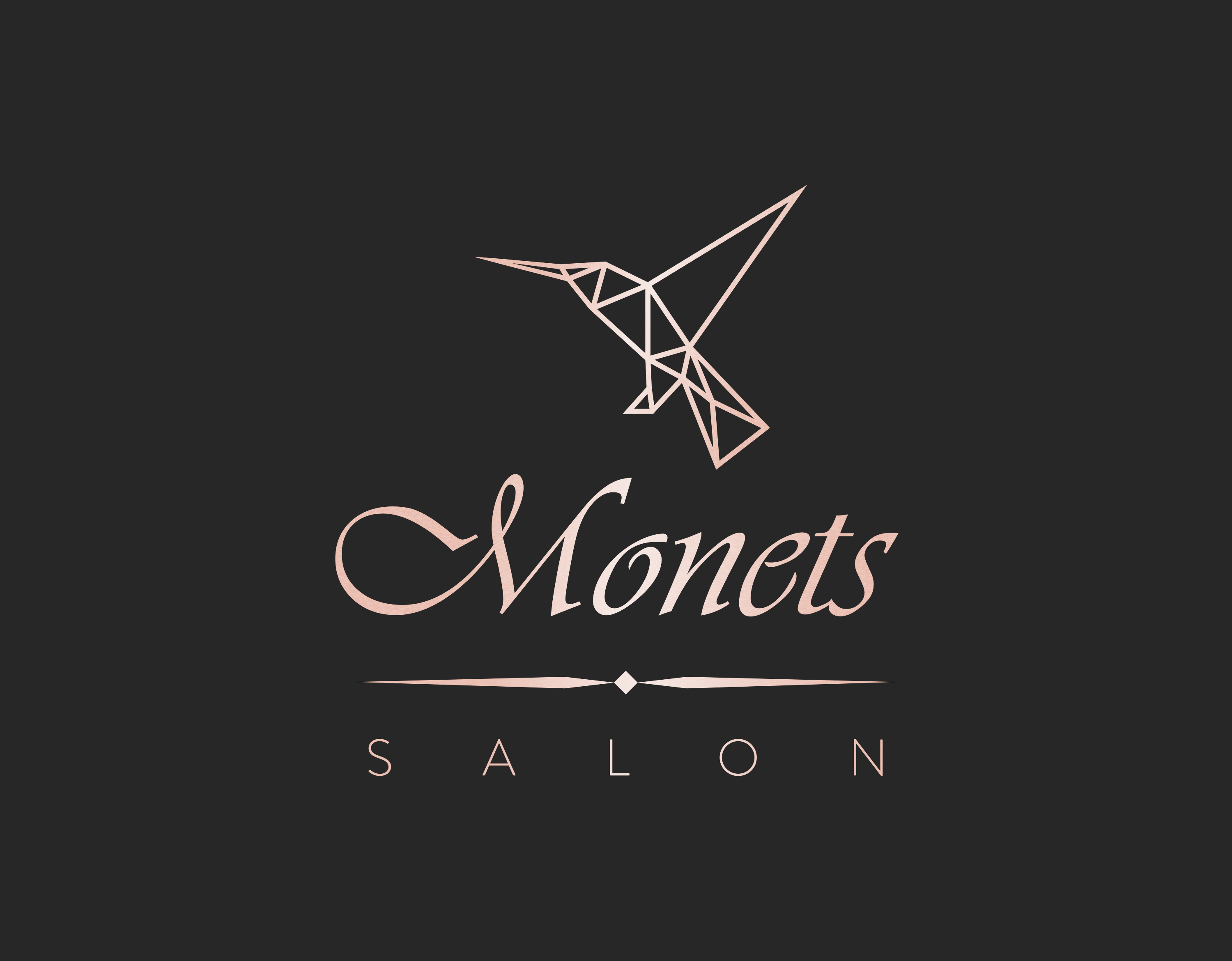 Hole Sponsorship - Monets Salon - Logo